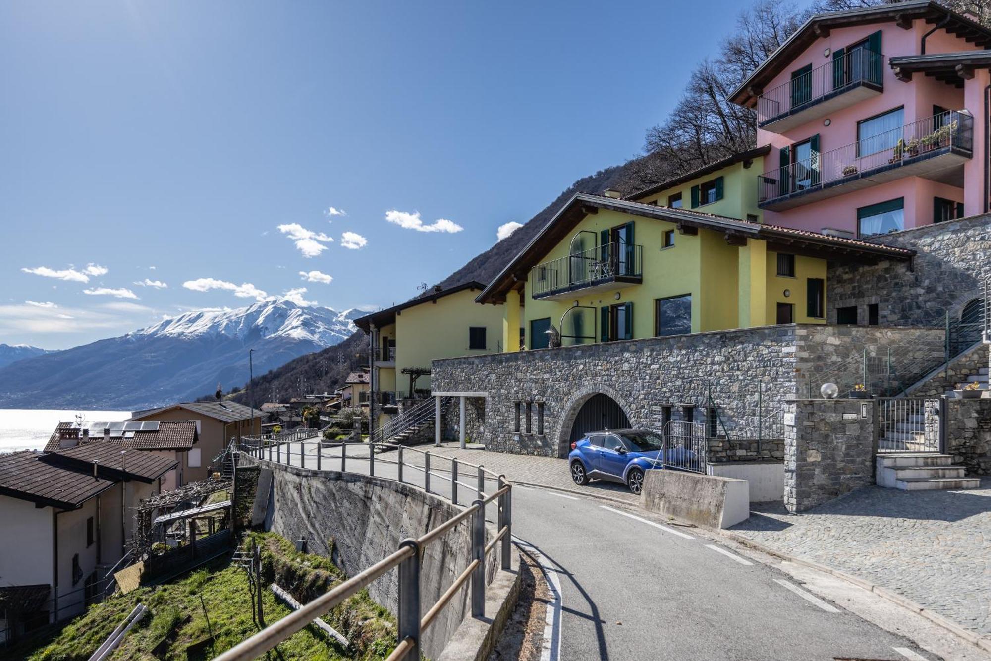 Lago Di Como - Luxury Panoramic Garden - Free Wifi Villa Gera Lario Exteriör bild