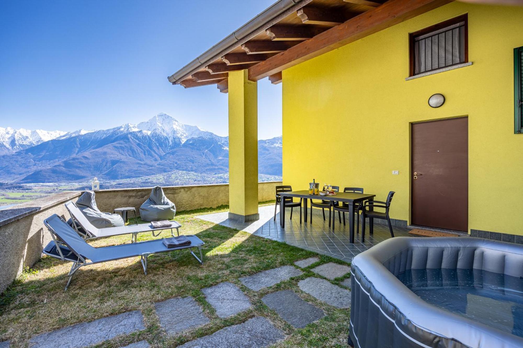 Lago Di Como - Luxury Panoramic Garden - Free Wifi Villa Gera Lario Exteriör bild